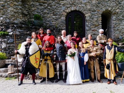 Les mariés et la Compagnie Briselame