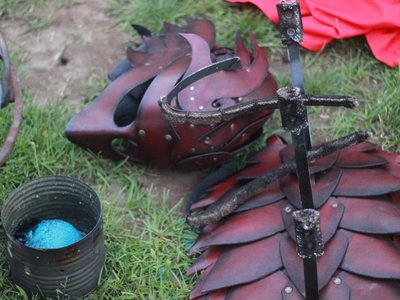 Costume de la Créature du spectacle « le Roi de Feu »