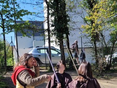 Initiation au maniement de l'épée