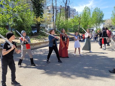 Initiation au maniement de l'épée