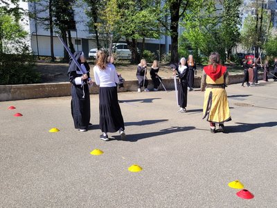 Initiation au maniement de l'épée