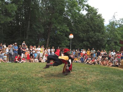 Chute lors d'un combattant de la Compagnie Briselame